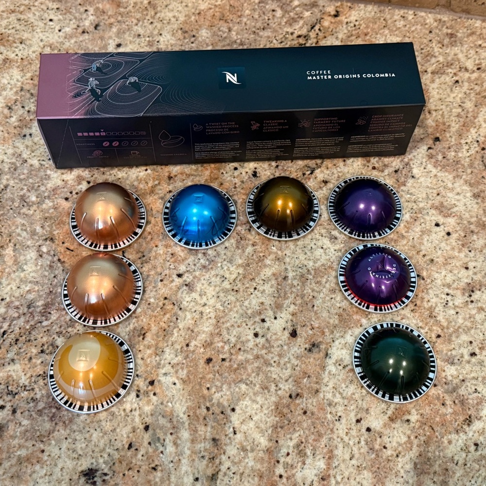 Nespresso Vertuo Coffee and Espresso Capsules: Variety Pack
